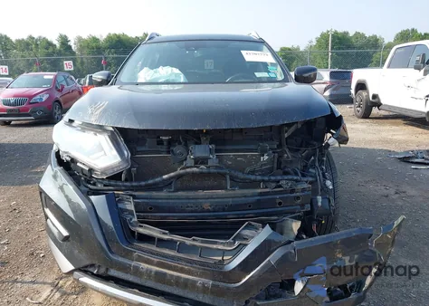 2019 Nissan Rogue Sv из США, поврежденный, VIN KNMAT2MV8KP522446